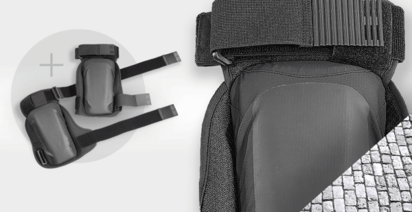 e.s. Kniepolstertasche Pro-Comfort, rough – Bild 4