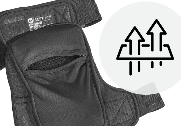 e.s. Kniepolstertasche Pro-Comfort, rough – Bild 5