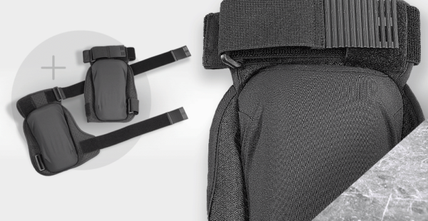 e.s. Kniepolstertasche Pro-Comfort, rough – Bild 6